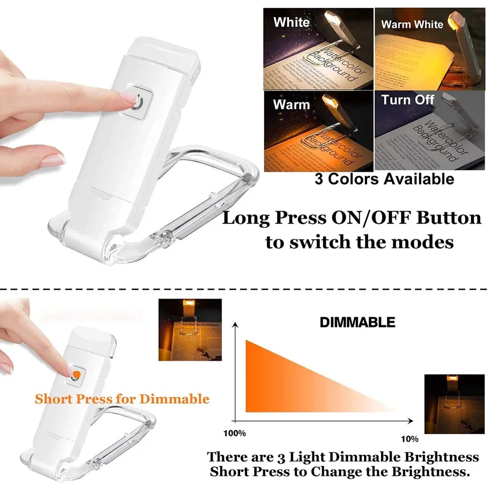 Mini Light Reading Clip Light.