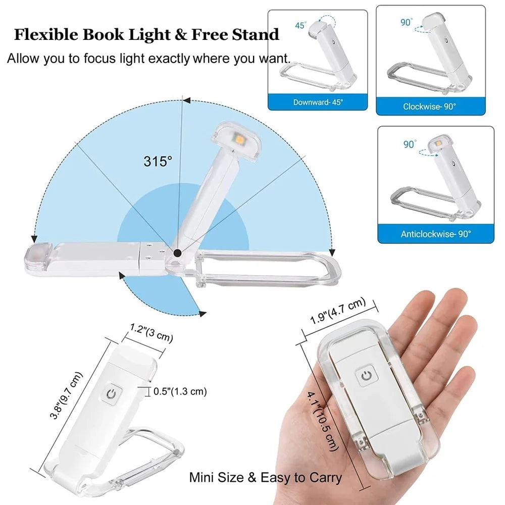 Mini Light Reading Clip Light.