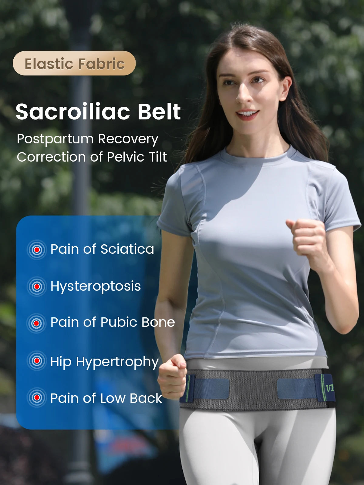 Sacroiliac Belt-Pelvic Support & Pain Relief.